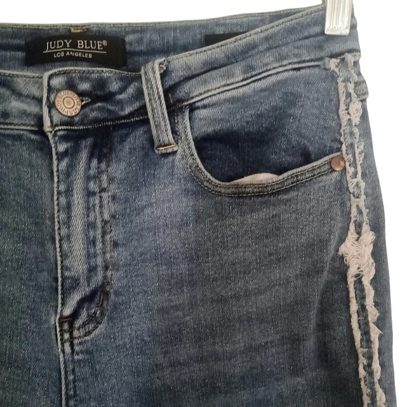 Judy Blue Jonesborough High Slim Fit Medium Wash Jeans High Rise Size 7 28 - Picture 8 of 13